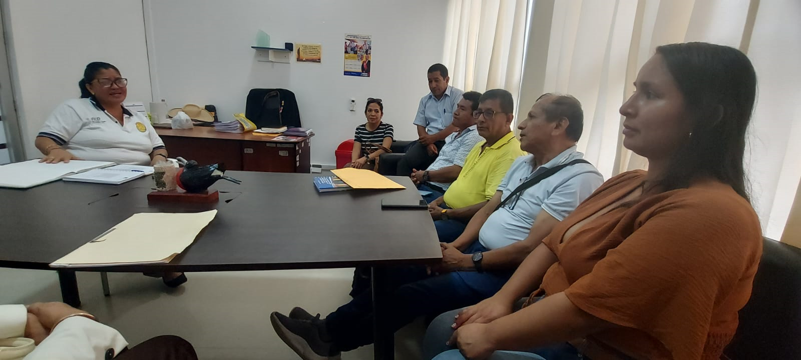 Reunión de Coordinación entre la Gerencia de Desarrollo Social y los Institutos de Educación Superior Tecnológicos y Pedagógico de la Provincia de Tumbes